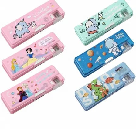 Disney Princess Magnetic Pencil Box Set