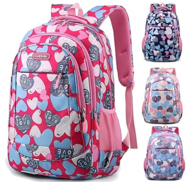 Red Rose School Bag